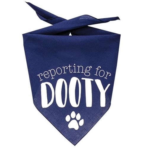 Reporting for Dooty Doggie Bandana (Pack of 4)