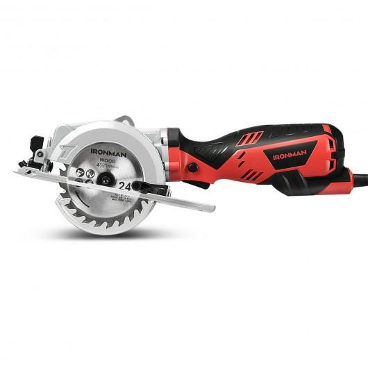 Thumbnail: Electric 4-1/2" Circular Cutting Saw with Accessory Kit