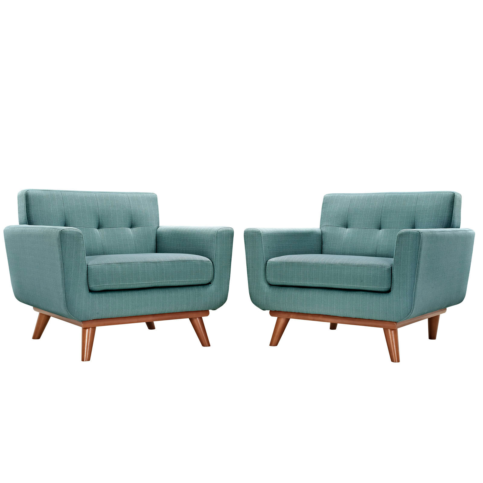 Engage Armchair Wood - Set Of 2 - Laguna EEI-1284-LAG