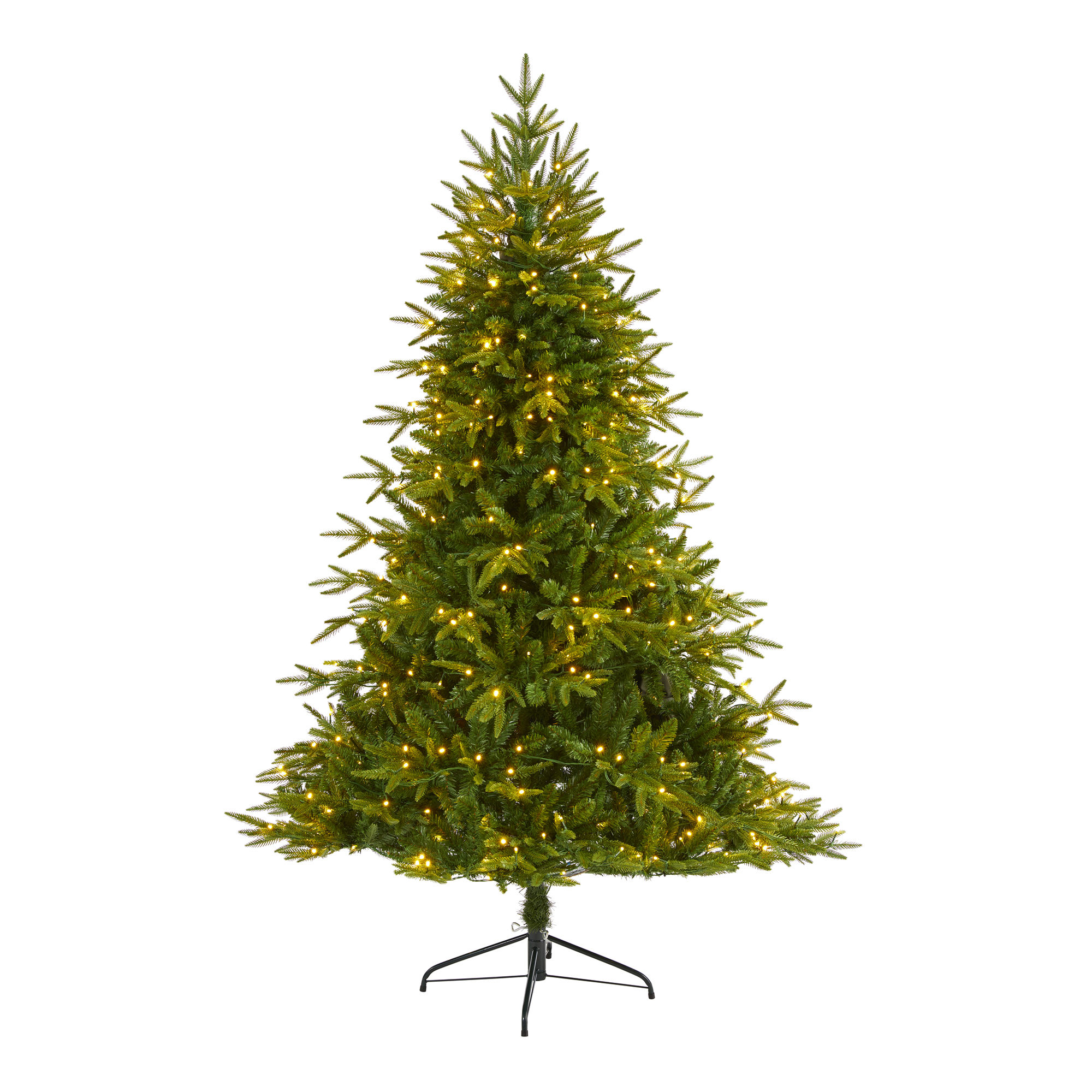 6.5' Colorado Mountain Fir 'Natural Look' Artificial Christmas Tree w/ 400 LED