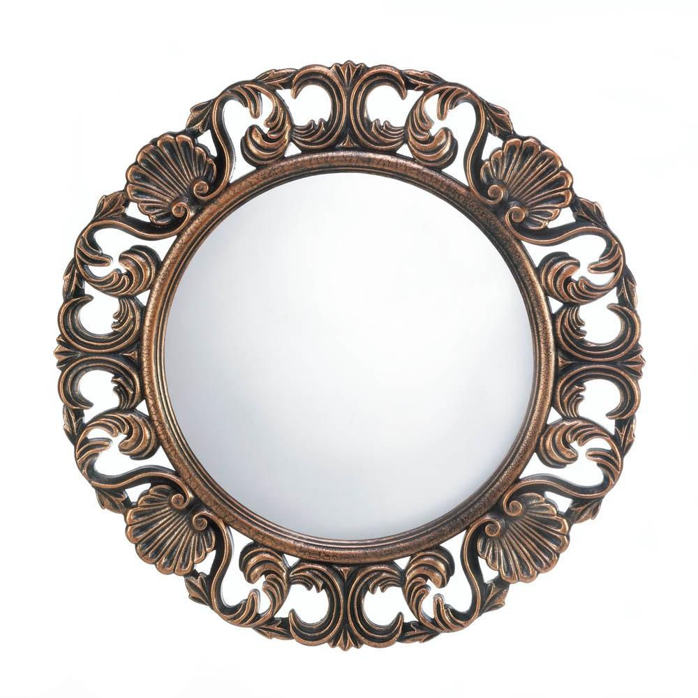 HEIRLOOM ROUND WALL MIRROR