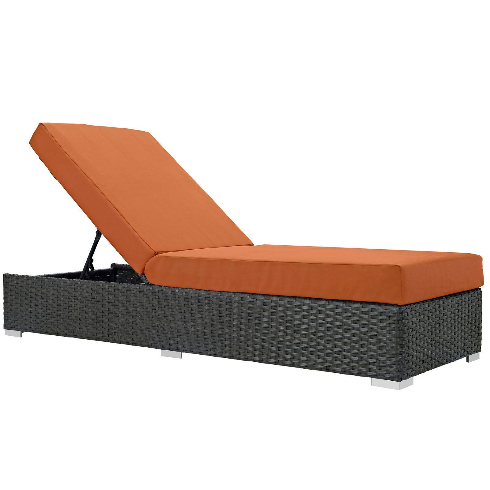 Sojourn Outdoor Patio Sunbrella Chaise Lounge EEI-1862-CHC-TUS