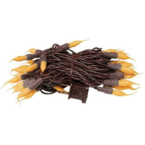 CWI Gifts Silicone Lights - Brown Cord - 50 M620396
