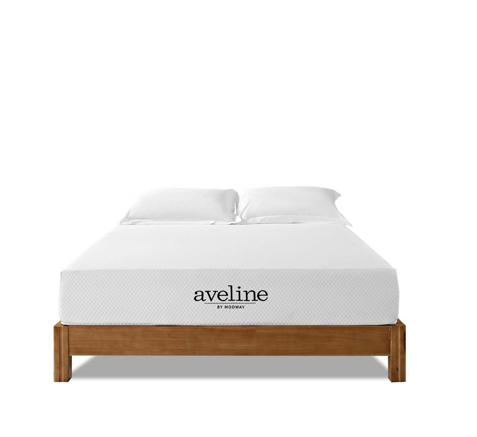 Aveline 10" California King Gel Memory Foam Mattress MOD-6079-WHI