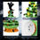 Thumbnail: 11.5" Pre-Lit Ceramic Hand-Painted Tabletop Halloween Tree