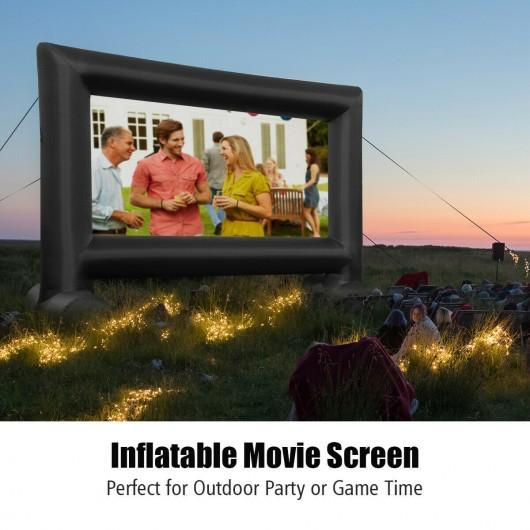 Thumbnail: Inflatable Outdoor Movie Projector Screen with Blower-20'