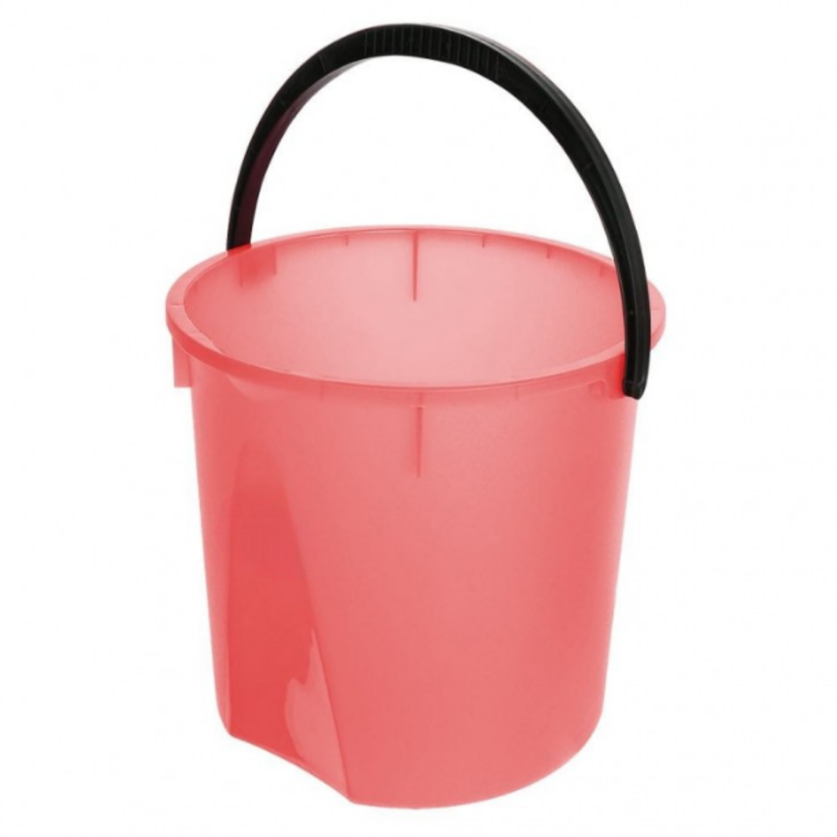 cubeta color rojo limpieza hogar oficina basura