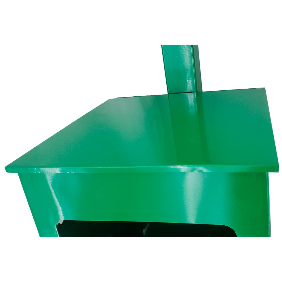 Miniatura: Bote para desechos o heces de perro metalico para exterior