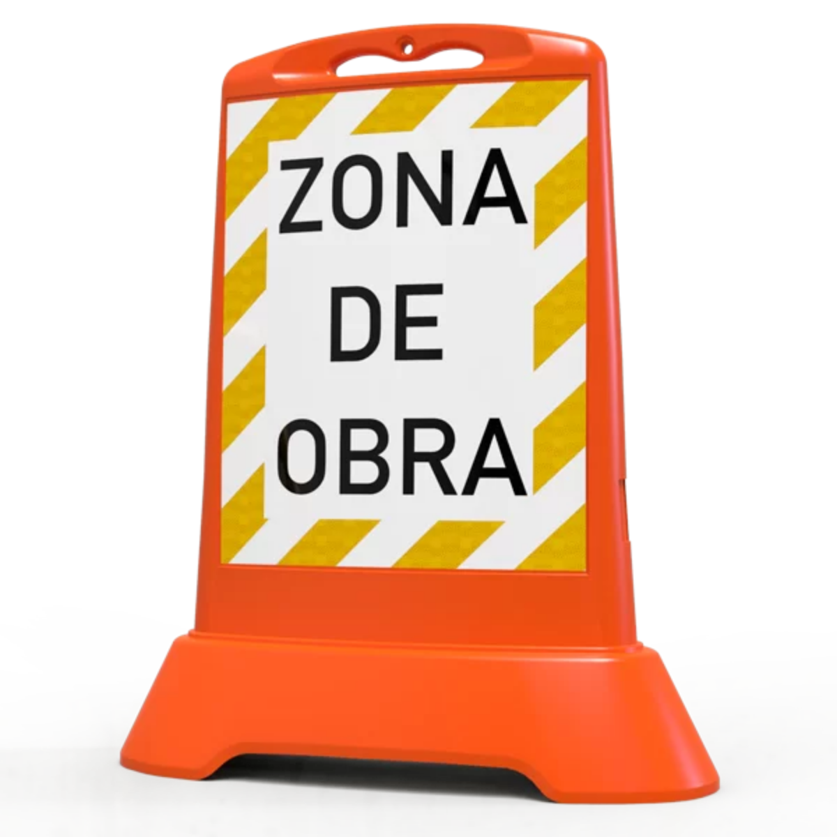 Barricada De Señalamiento Naranja
