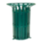 Contenedor metálica para basura Ravello 2 para exteriores