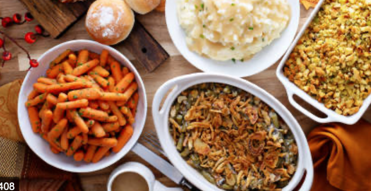 Arranged Food and Objects