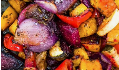 Arranged Food and Objects