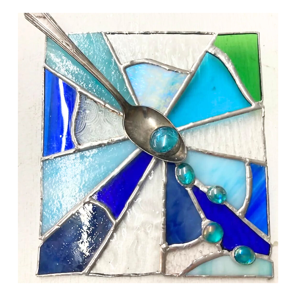 Found Objects in Stained Glass