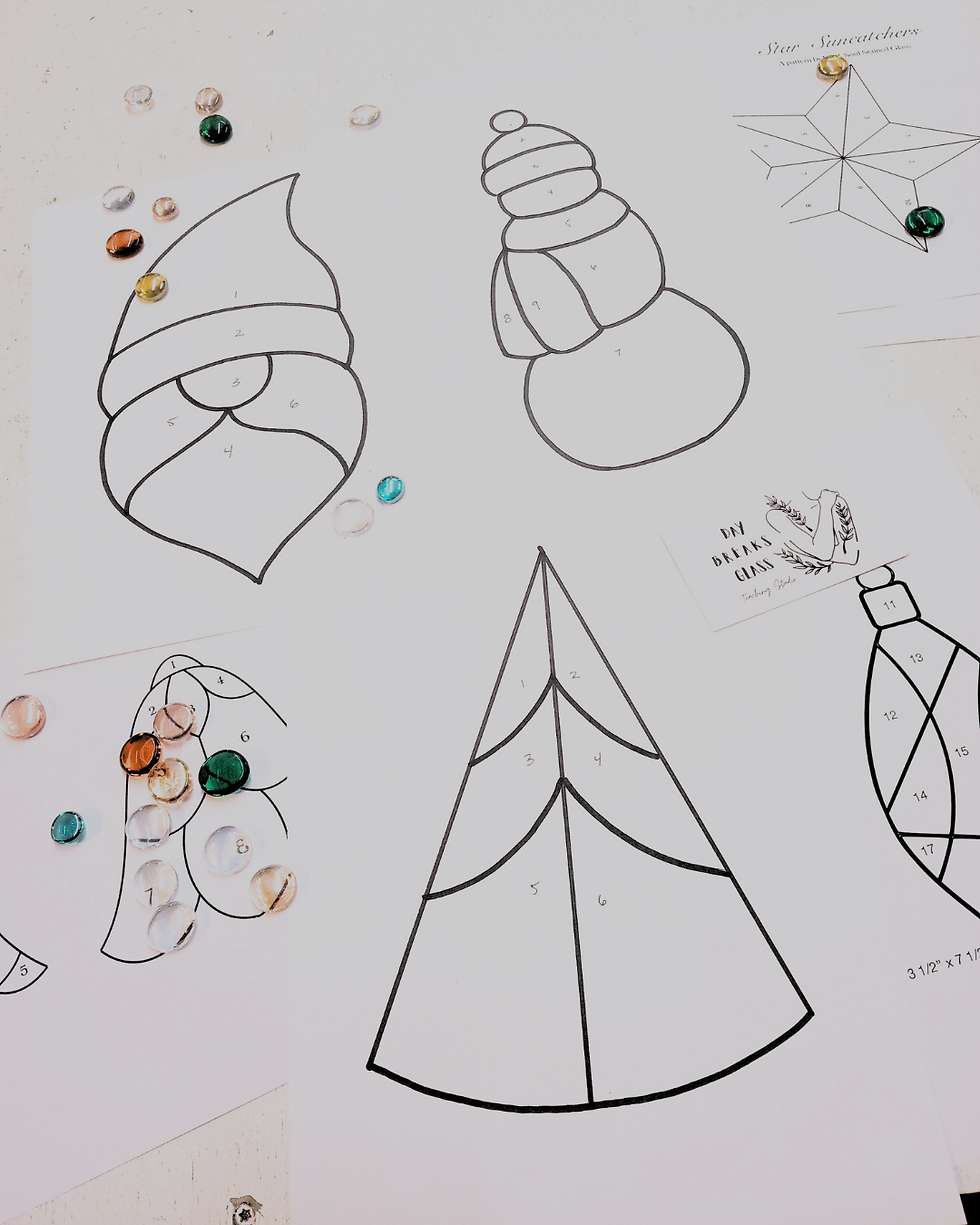 Stained Glass in a Day- Winter Theme