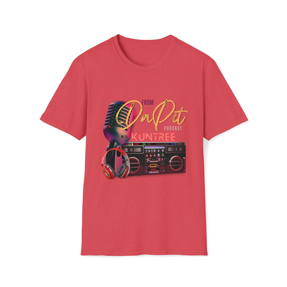 Thumbnail: From Da Pit with Kuntree Podcast Official Unisex Softstyle T-Shirt