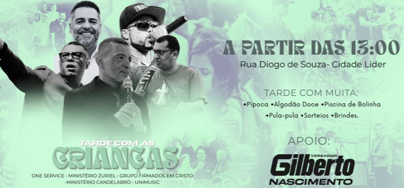 TARDE COM AS CRIANÇAS 2025