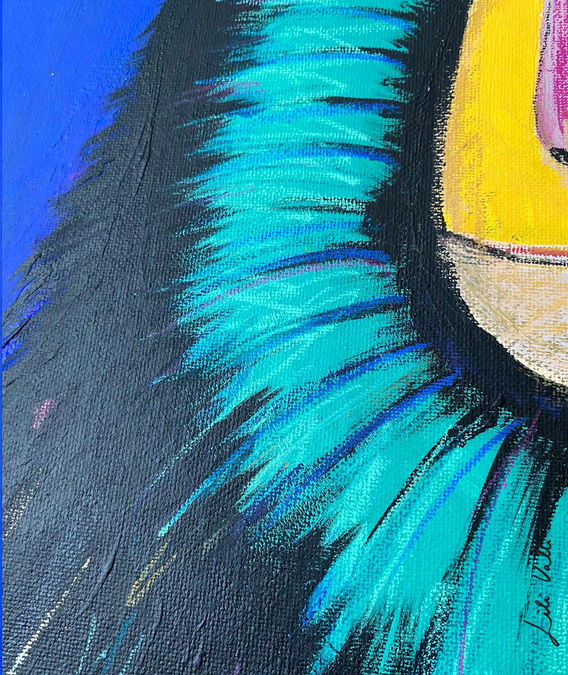 Alphonse Lili Valli Peinture