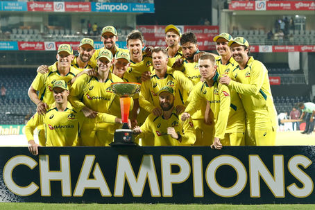 Brilliant Aussies overcome lacklustre Indians to secure ODI series victory