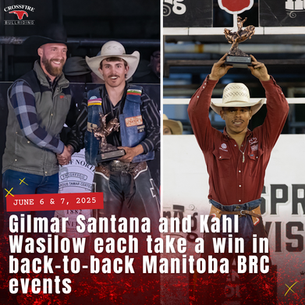 Gilmar Santana and Kahl Wasilow each take a win in back-to-back Manitoba BRC events