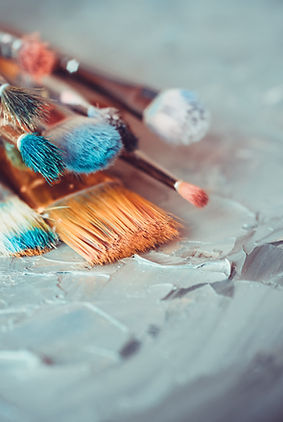 Wet Paintbrushes