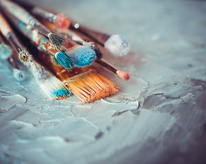 Wet Paintbrushes