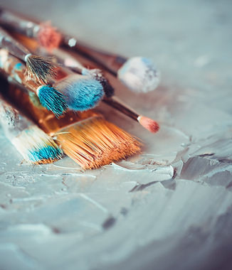 Wet Paintbrushes
