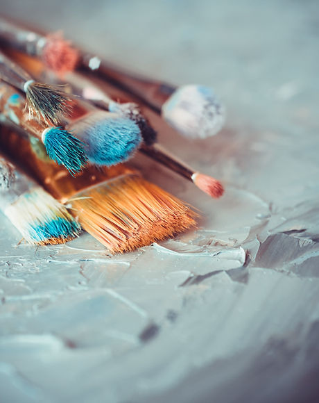 Wet Paintbrushes
