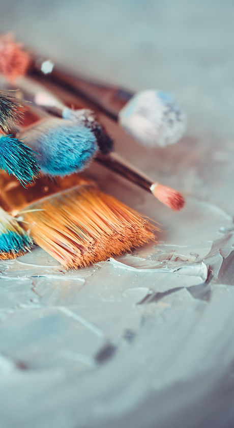Wet Paintbrushes