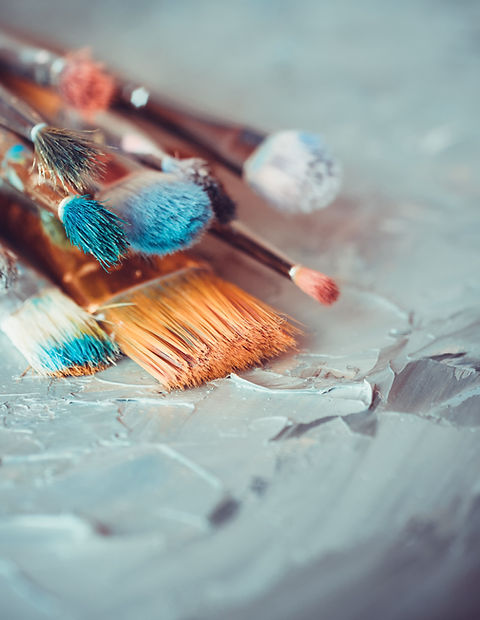 Wet Paintbrushes