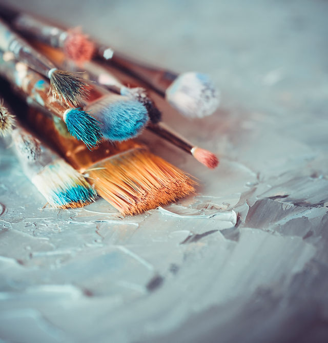 Wet Paintbrushes