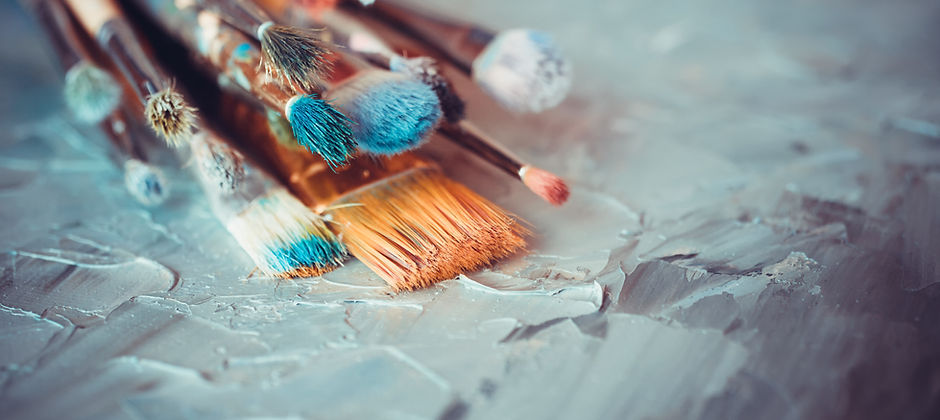 Ski paintings and other works by Mark Gear