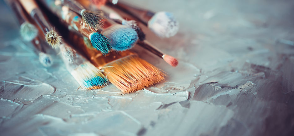 Wet Paintbrushes