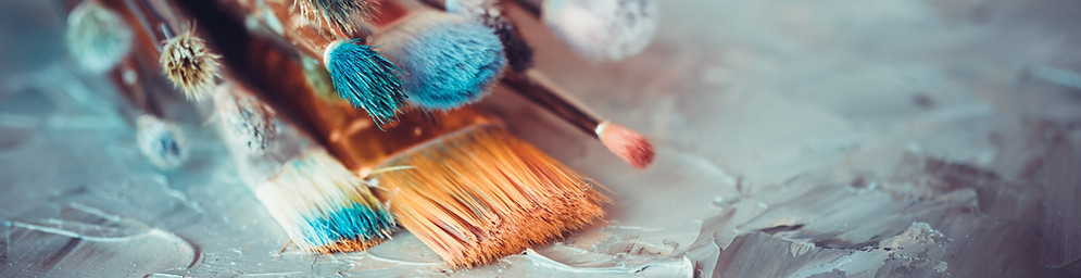 Wet Paintbrushes