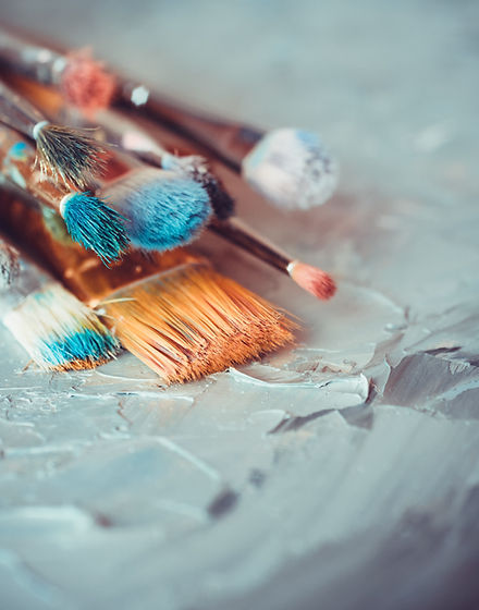 Wet Paintbrushes