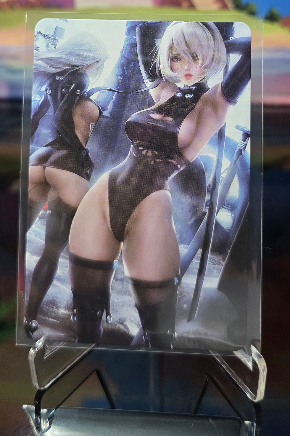 Thumbnail: ACG Waifu Cards (2B & A2) - Double Sided - Goddess Story Sexy Hobby Anime Card