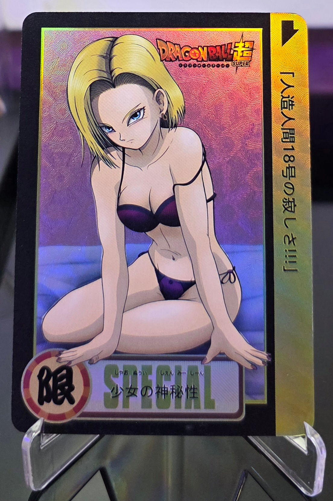 Dragon Ball Android 18 Special - ACG Waifu Sexy Hobby Collectibles Anime Cards