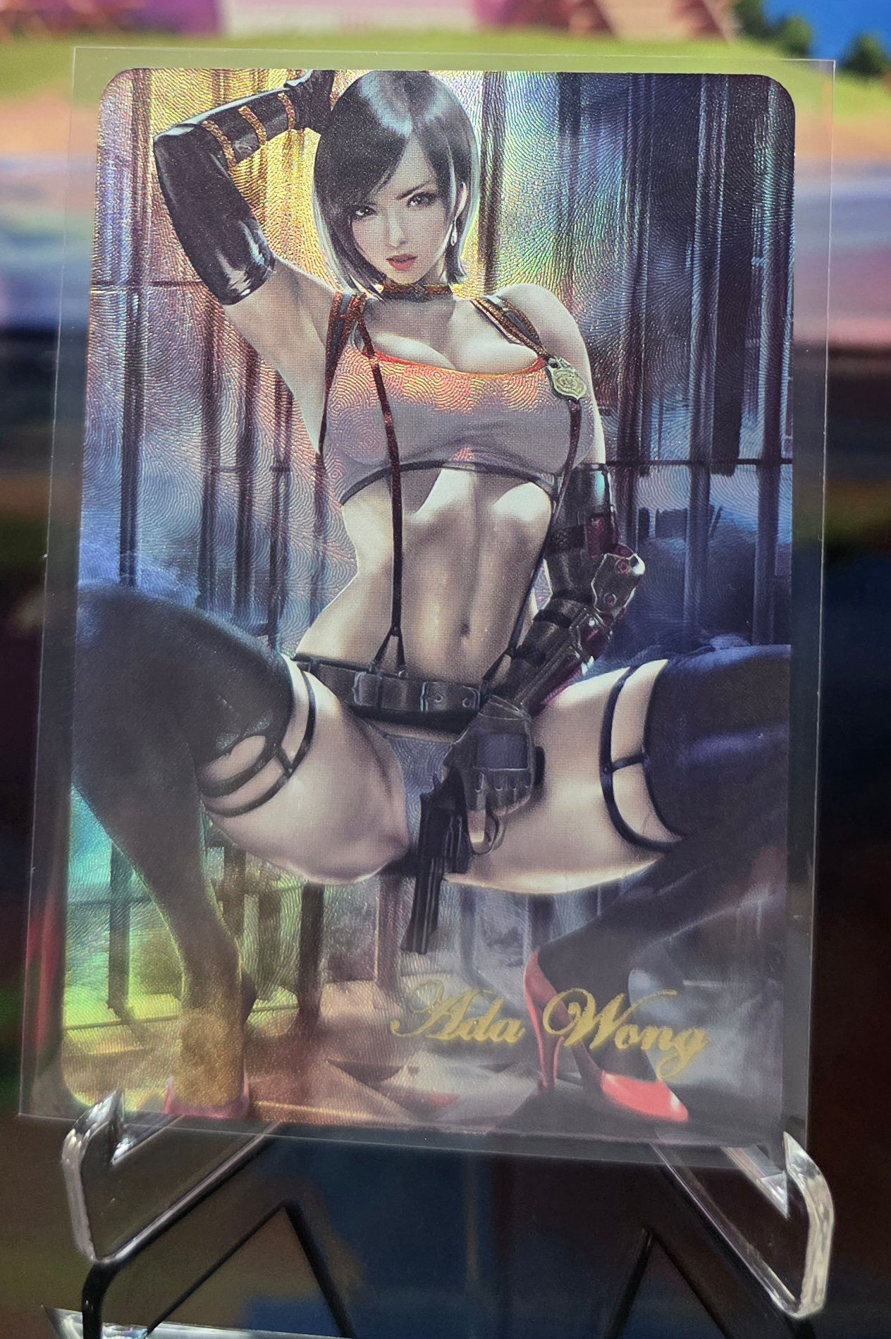 ACG Waifu Cards (Ada Wong) - Double Sided - Goddess Story Sexy Hobby Anime Card