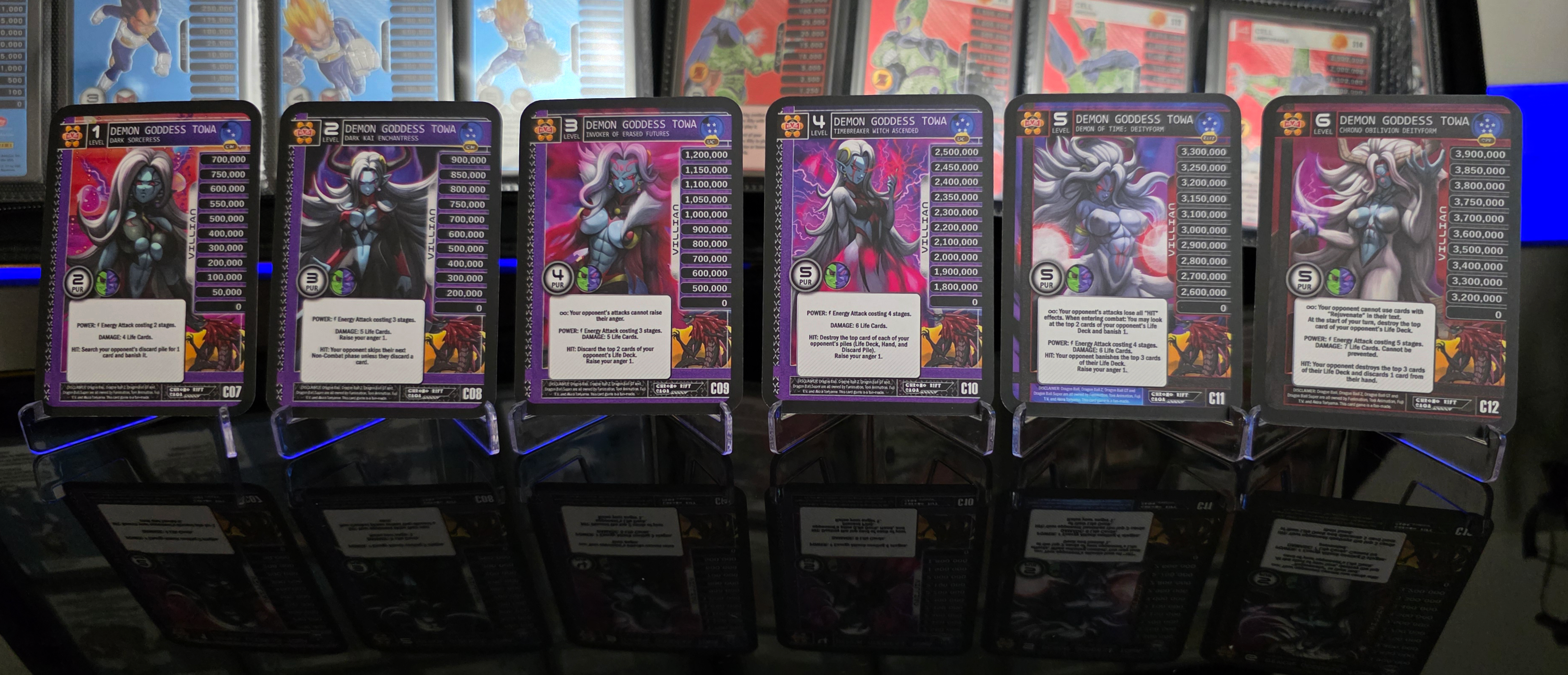 What if Dragon Ball Doujinshi Towa Card Set - Custom DBS DBZ Anime Trading Card