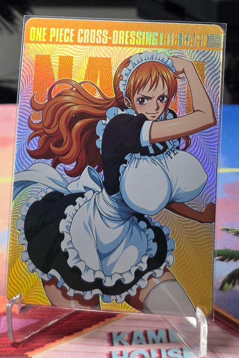 One Piece (Nami) ACG Waifu Sexy Nude Trading Card OPCG R18