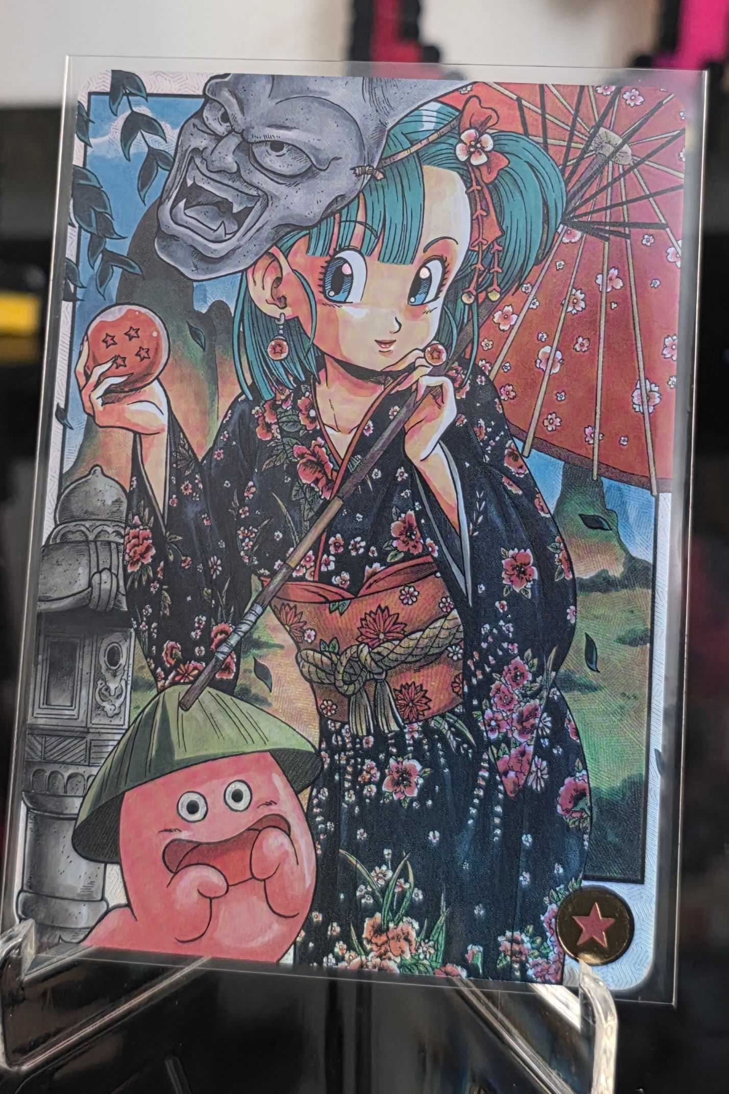 Dragon Ball (Bulma, Geisha Girl) - ACG Waifu Sexy Hobby Collectibles Anime Cards