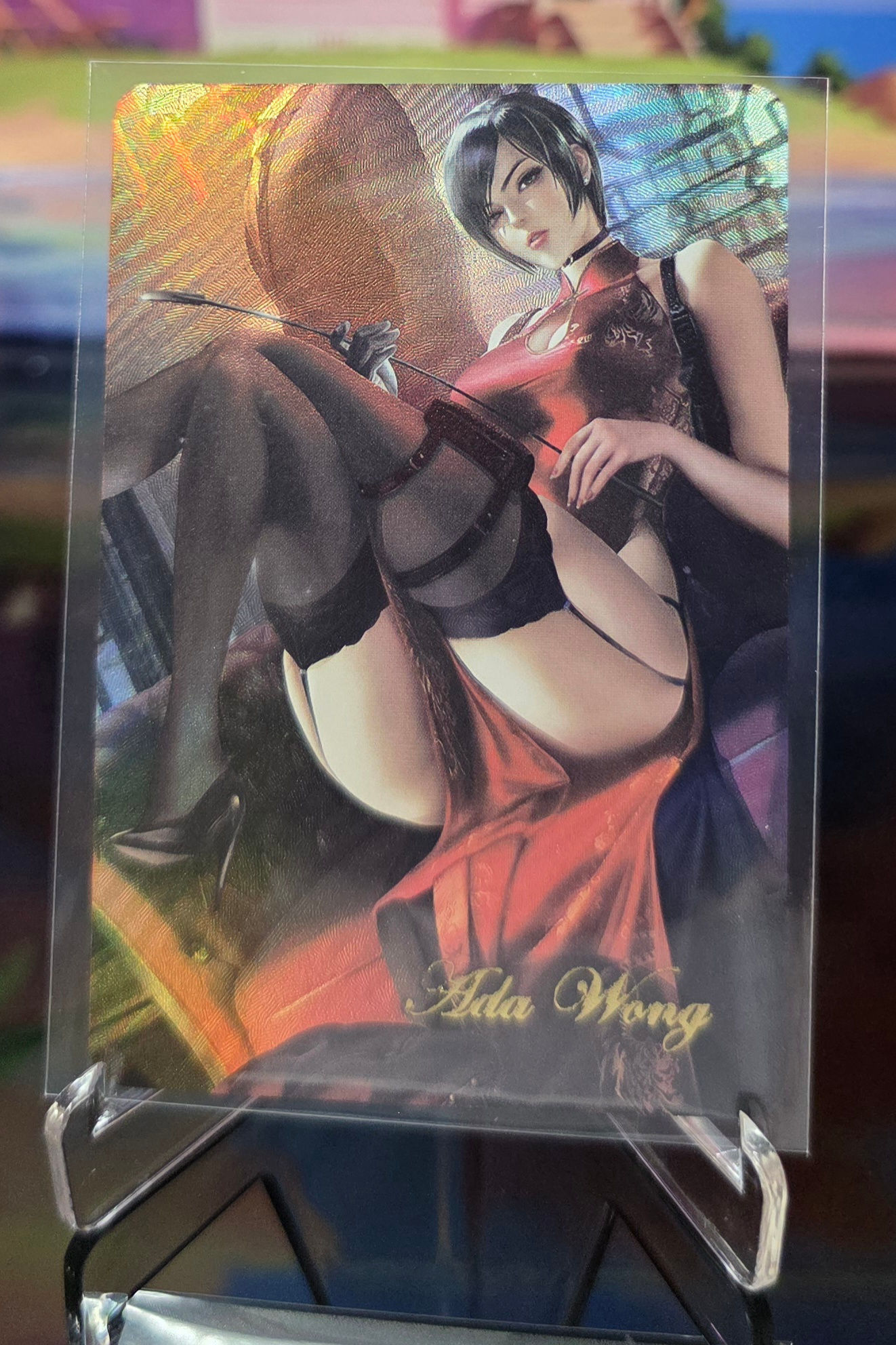 ACG Waifu Cards (Ada Wong) - Double Sided - Goddess Story Sexy Hobby Anime Card