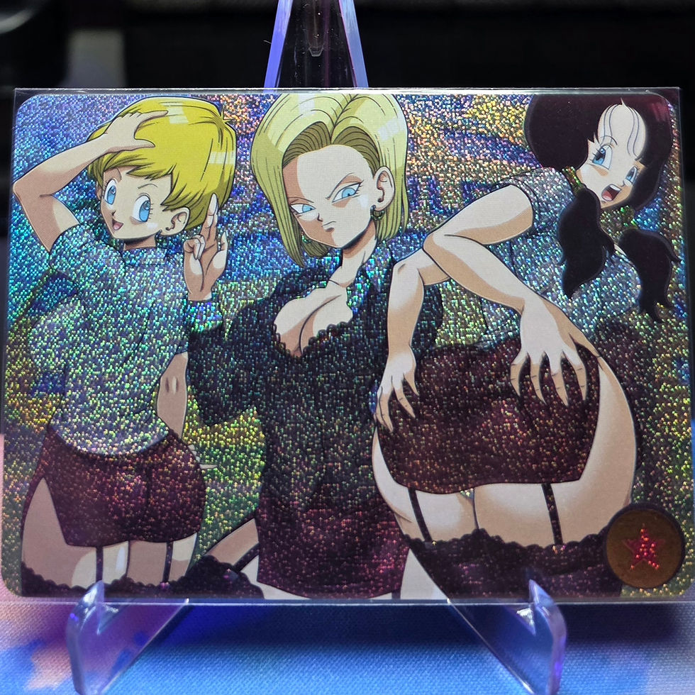 Thumbnail: Dragon Ball (Erasa Android 18 Videl) - Gauze - ACG Waifu Sexy Hobby Anime Cards