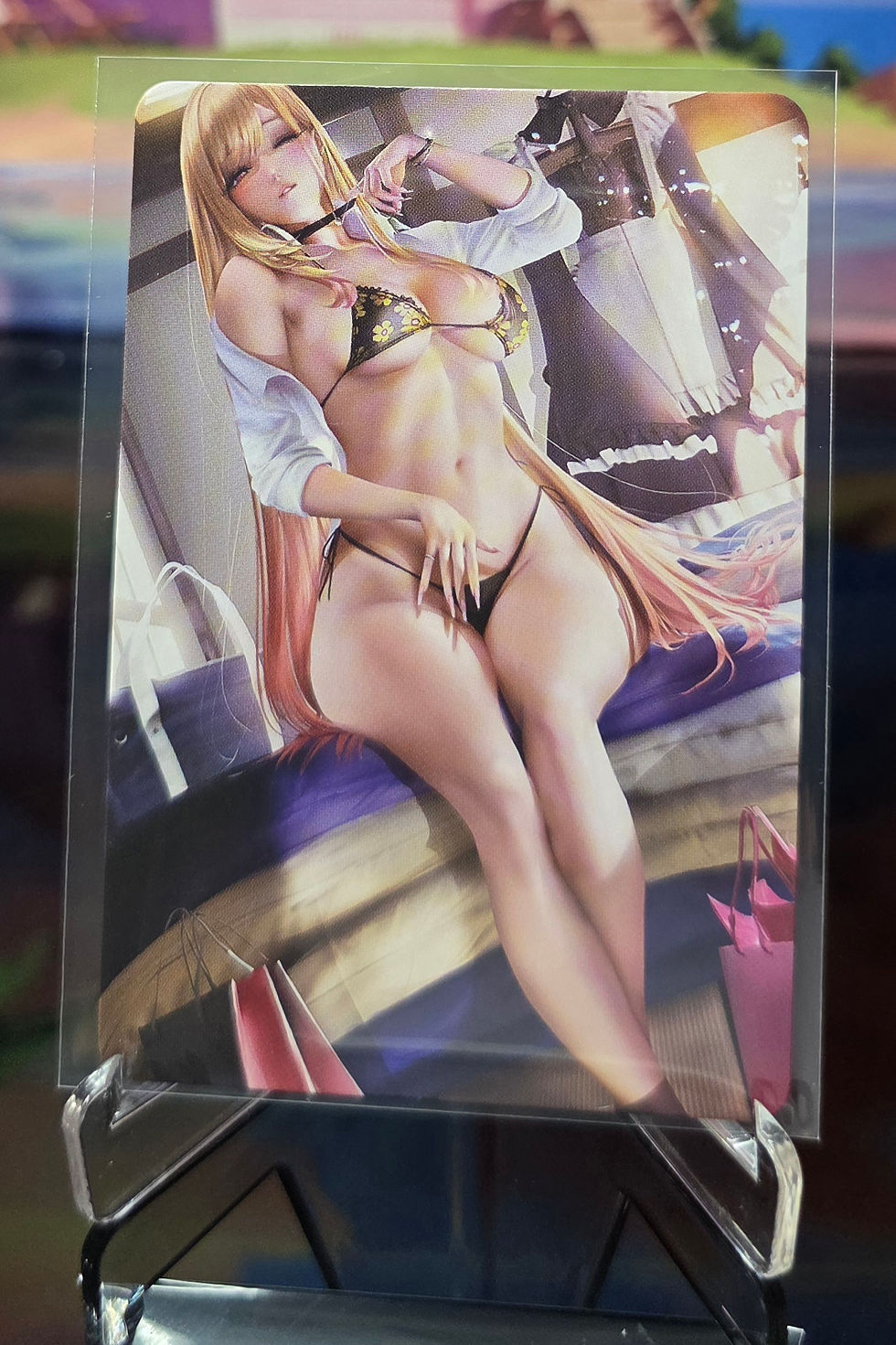 Thumbnail: ACG Waifu Cards (Marin Kitagawa) - Double Sided - Goddess Story Sexy Anime Card