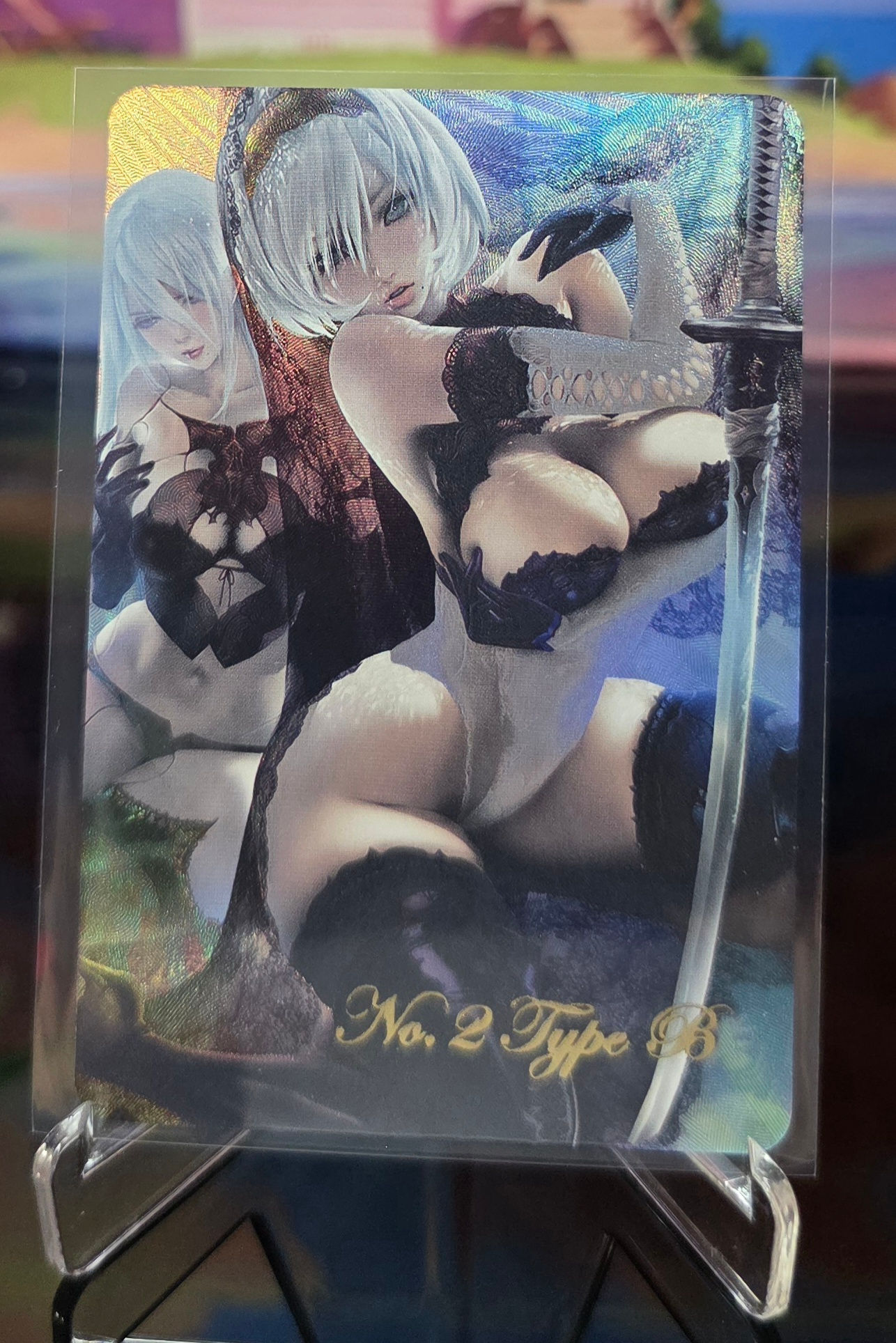 ACG Waifu Cards (2B & A2) - Double Sided - Goddess Story Sexy Hobby Anime Card