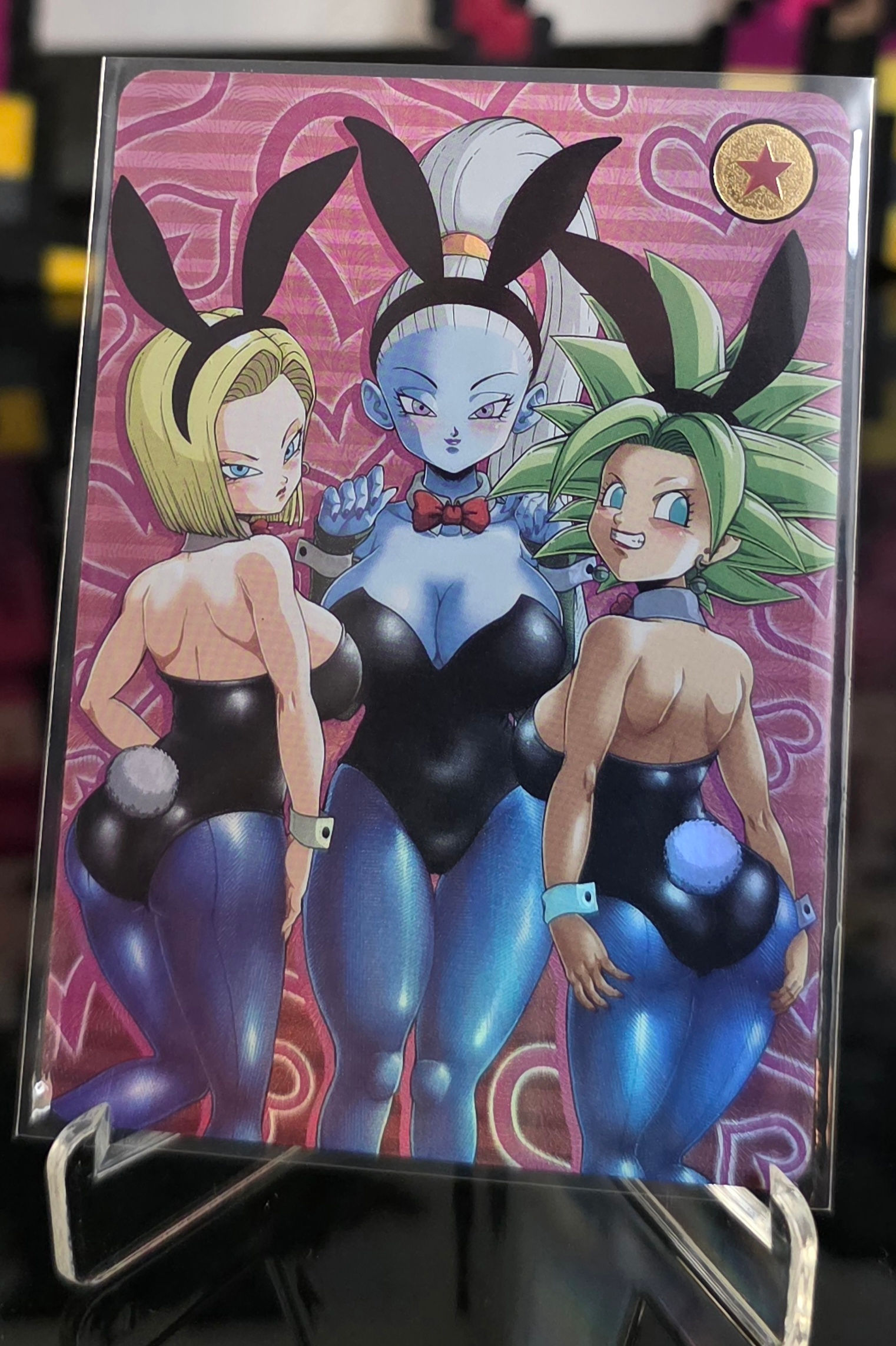Dragon Ball (Android 18, Vados, Kefla) - ACG Waifu Sexy Collectibles Anime Cards