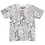 Miniature : T-shirt graphique gris-écru Quapi