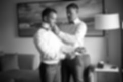 Sydney wedding photographer. Grant Hoskinson Photography. groom and groomsman getting ready.