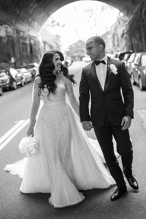 Wedding location photos at The Rocks, Sydney. Wedding photography by best Sydney wedding photographer, Grant Hoskinson Photography. Bride's gown by Steven Khalil. Wedding Reception at Doltone House Jones Bay Wharf.