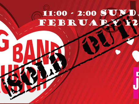 Big Band Brunch—a jazz brunch celebrating Valentine’s Day