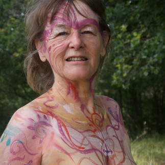peinture corporelle - femme